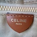 CELINE  Cream and Tan Leather Crossbody Bag Photo 8