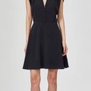 Equipment New.  black silk fit and flair dress. Small. Retails $398 Photo 5