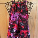 BB Dakota  red and pink floral sleeveless Top XS Photo 4