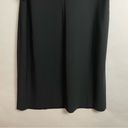 Jones New York Black Shift Dress Women Plus Size 20W Short Sleeves Lined Midi Slit Classic Photo 5