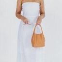 Blair Linen Maxi Dress in Off-White Photo 2