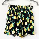 PINK - Victoria's Secret Pink by Victoria Secret Black Yellow Lemon Print Shorts Photo 0