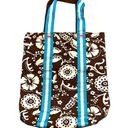 American Eagle  Womens Shoulder Bag Tropical Print Summer Beach Bag Retro Floral Photo 0