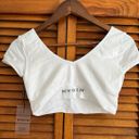 NVGTN White Serene Seamless Bra Sz M Photo 2