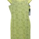 Andrew Marc  Marc NY NWT yellow gray lace dress 8 Photo 0