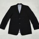 Tommy Hilfiger Black Adams Worsted Wool Blazer Formal Suit Jacket Size 38R / SM Photo 0