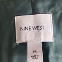 Nine West  sage faux leather biker Moto jacket size M Photo 10