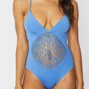 frankie's bikinis Frankie's Poppy One Piece Bathing Suit in Marine Cheeky nwt Photo 3