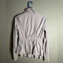 Lululemon 12.  Sights Seen Jacket size 4 in chrome Photo 4