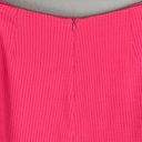 Amanda Uprichard  Dale Hot Pink Slit Mini Skort Size XL Photo 8