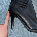 Black leather knee high boots size 6 Photo 4