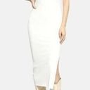 The Range  Dress Size Medium White NWT Alloy Rib Braided Midi Casual Comfort Photo 0