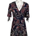 Jessica Simpson  Womens Size S Floral Brooklyn Tie Up Button Mini Dress NWT Photo 1