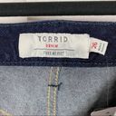 Torrid  Hi Rise Dark Wash Troubadour Button Fly Shorts Sz.26W NWT Photo 10