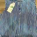 Tommy Bahama NWT  women's striped Silk Tank Top Size large Photo 2