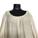 Christopher & Banks Christopher Banks Blouse Large Boho Lagenlook Oversized Lightweight Flowy Gauzy Photo 1