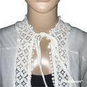 Hummingbird Popcorn Lace Trim Open Kimono Photo 3