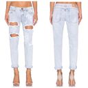 One Teaspoon  Awesome Baggies Diamonde Boyfriend Light Wash Distressed Denim 27 Photo 1