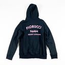 Fiorucci  Equipe Graphic Logo Cotton Fleece Lined Pullover Hoodie Sweatshirt S Photo 3