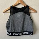 Nike Pro Dri-Fit Tank Women Medium Cropped Fitted New Photo 6