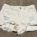 American Eagle 𝅺 outfitters super stretch X Hi-Rise shortie jean short size 4 Photo 0