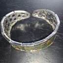 Monet  mermaid tail Silver Cuff Bracelet Photo 3