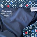 Peter Millar Blue Printed Golf Skort Size Large Photo 1