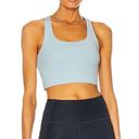 Girlfriend Collective  Paloma Sports Bra In Sky Blue Racerback Women’s Size M Photo 0