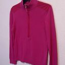 Ralph Lauren  Active LRL Women Half Zip Cotton Shirt Pink. Size L Photo 1