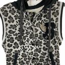 Southpole Animal Print Sleeveless Hoodie Medium Photo 3