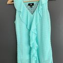 Iz Byer Turquoise blouse Photo 0