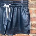 n:philanthropy NWT  Black Maura Faux Leather Shorts Women's Size Medium Photo 2