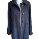 London Fog  women’s Medium Black knee length wool Blend Coat Photo 1