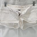 American Eagle denim shorts Size 0 White Photo 1