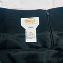 Talbots  Wool‎ Blend Stretch Pencil Skirt Women's 12 Petite Black Back Zipper Photo 2