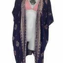 Gypsy  FLORAL CARDIGAN KIMONO OVERSIZE top SMALL Photo 3