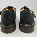 Dr. Martens Vintage  Black Nubuck Tear Drop T-Bar Mary Jane Shoes UK 7 US 9 9.5 Photo 5