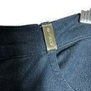 St. John  Sport Blue Gray Wide Leg Pants Minimalist Career Wear Size 6 Photo 7