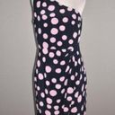 J.Crew  One-Shoulder 100% Silk Dress in Polka-Dot Size‎ 4 Photo 2