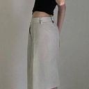 BCBGirls Vintage Y2K Linen Pencil Skirt in Oyster Size 8 Photo 1