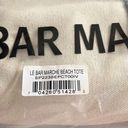 The Bar NEW Le Marche LG CANVAS TOTE BAG 18.5" La Plage Beach Pool Grocery Packable Photo 8