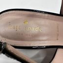 Kate Spade  New York Olima Slingback Kitten Heels Black White Striped Women's 8 Photo 4