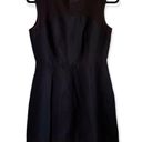 J.Crew  | Black Perforated A-line cocktail dress sz 6 Photo 0