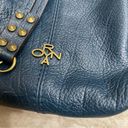 OrYANY Celine Italian Grain Leather Bag Crossbody Shoulder Purse Marine Blue Photo 3