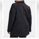 Good American  Scuba 2.0 Stretch Knit Black Blazer Photo 1