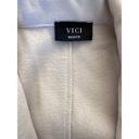 VICI Vicci - Tie Waist Trench Coat in Ivory Photo 2