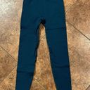 Balance Athletica Topaz Quartz Energy Leggings Teal Size M Photo 2