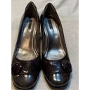 Ecco  Brown Marbled Heels Size 40 Photo 1