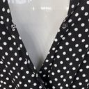 Popsugar  Large Jumpsuit Polka Dot Sleeveless V-Neck Pocket Collar Elastic Waist Photo 3