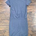 James Perse  • Blouson T-Shirt Dress grey jersey knit mini bodycon short sleeve Photo 7